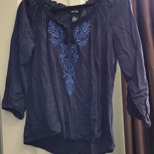 Deep blue long sleeve